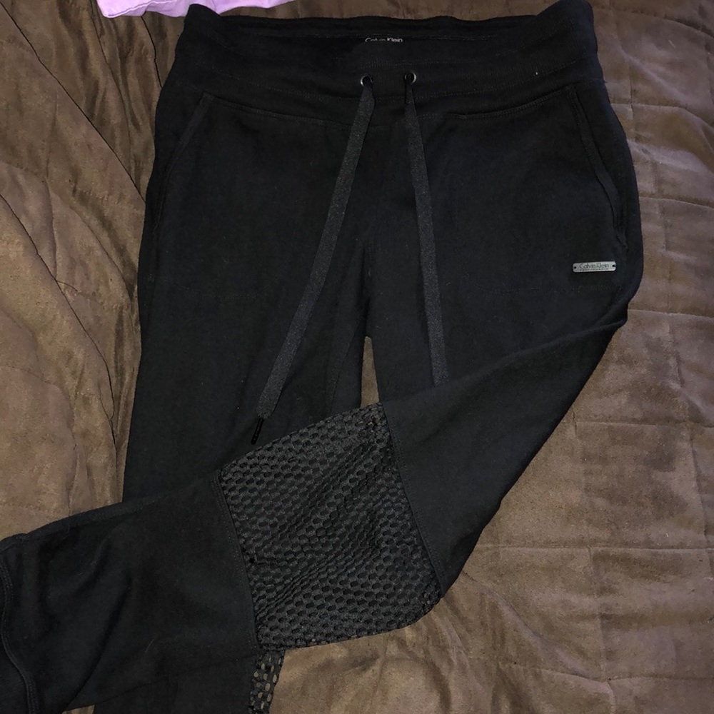 Calvin Klein Sweat Pants W/ Mesh Back